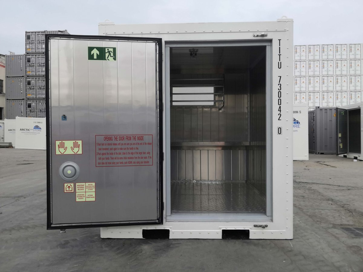 Portable 8ft Cold Storage Container Rent or Buy ArcticMiniStore